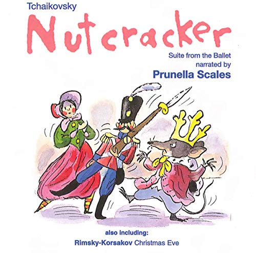 CD cover: "Nutcracker" illustration with a girl, soldier, and mouse king.
