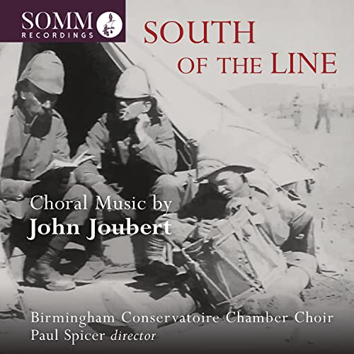 CD cover: vintage photo of soldiers, text āSouth of the Lineā.