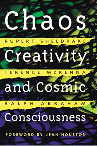 Book cover: "Chaos, Creativity and Cosmic Consciousness" by Sheldrake, McKenna, Abraham.