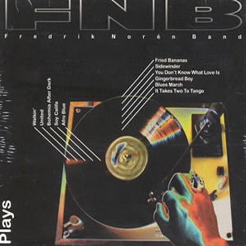 CD cover for Fredrik Noren's "Plays" featuring a record and hand.