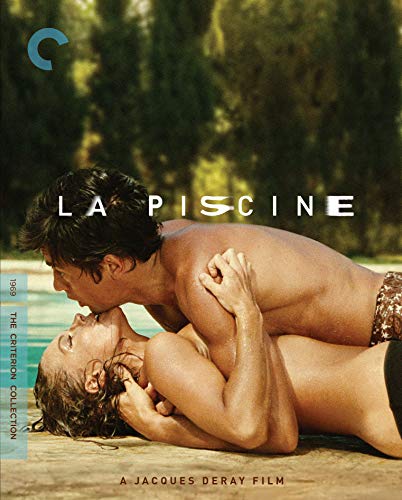 La Piscine" Blu-ray cover: two people embracing by a pool.