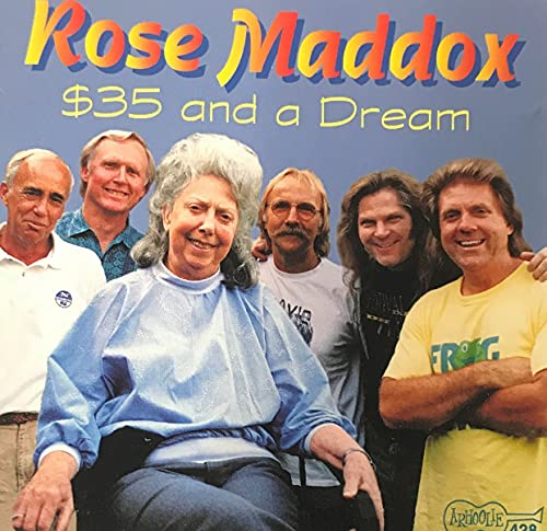 CD cover featuring Rose Maddox and a group of musicians.