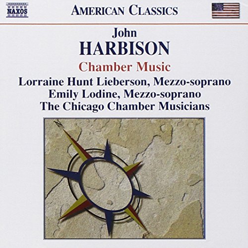 CD cover for John Harbison's Chamber Music featuring abstract art.