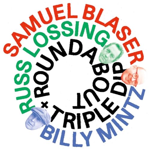 CD cover for Samuel Blaser’s “Roundabout + Triple Dip” featuring portraits.