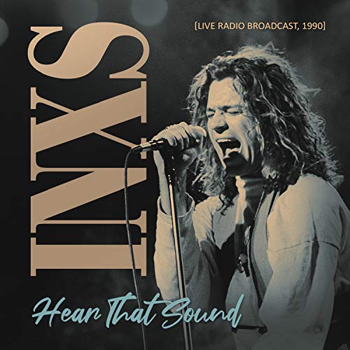 INXS album cover featuring a singing man with long hair.