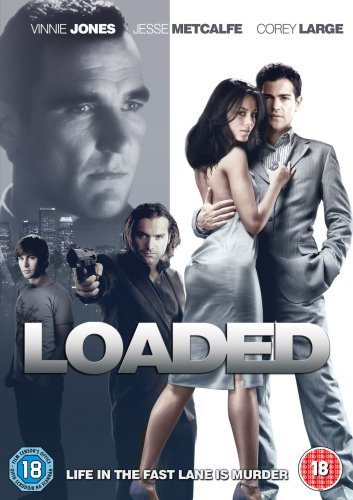 DVD cover for "Loaded" featuring three people and a city skyline.