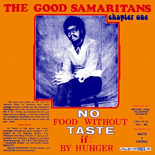 Vinyl record cover featuring a portrait of a man with glasses and text.