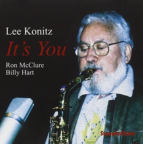 CD cover featuring jazz musician Lee Konitz playing saxophone.