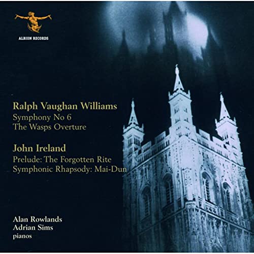 CD cover featuring a gothic cathedral in shades of blue and white.