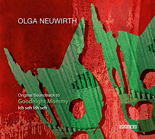CD cover for "Goodnight Mommy" soundtrack by Olga Neuwirth, abstract green design.