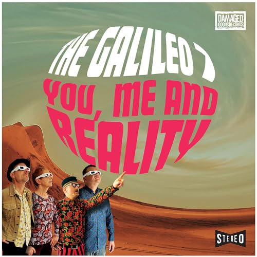 Vinyl record cover: "The Galileo 7 - You Me And Reality" with figures.