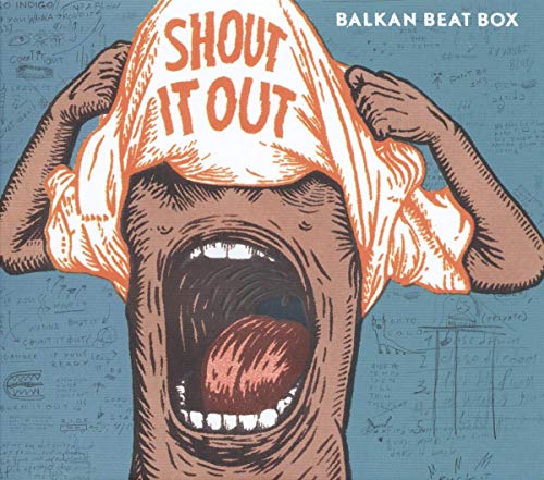 CD cover art: person shouting with text “Shout It Out”.