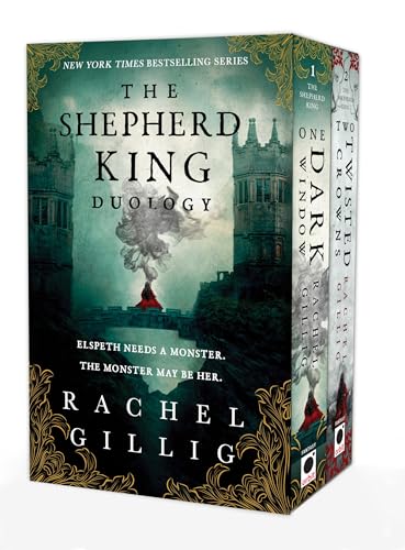 The Shepherd King Duology box set featuring a dark castle and a cloaked figure.