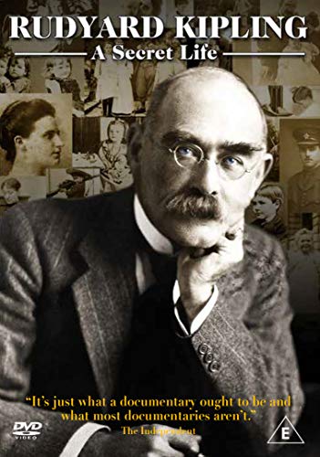 DVD cover featuring a portrait of Rudyard Kipling with vintage photos.