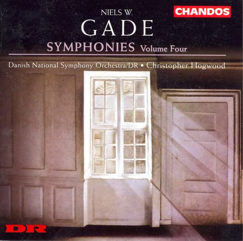 CD cover for Niels W. Gade symphonies, featuring a doorway image.