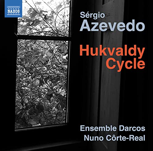 CD cover for Sérgio Azevedo’s “Hukvaldy Cycle” featuring a window view.