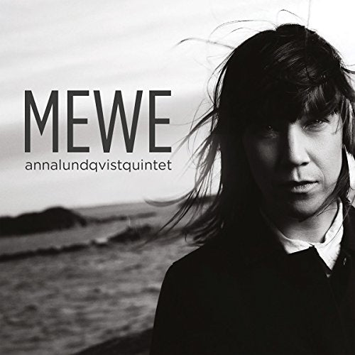 Black and white CD cover featuring a woman and ocean waves.