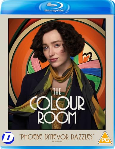 “The Colour Room” Blu-ray cover featuring Phoebe Dynevor’s portrait.