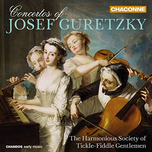 CD cover: classical musicians with violin, flute, and cello, painted style.