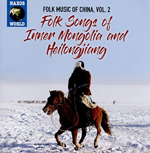 CD cover: Rider on a brown horse in a snowy landscape.