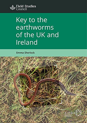Book cover featuring an earthworm on a green, grassy background.