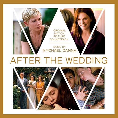 “After The Wedding” soundtrack CD cover with film stills and text.