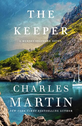 Book cover showing a sailboat on blue water near a rocky, grassy cliffside.