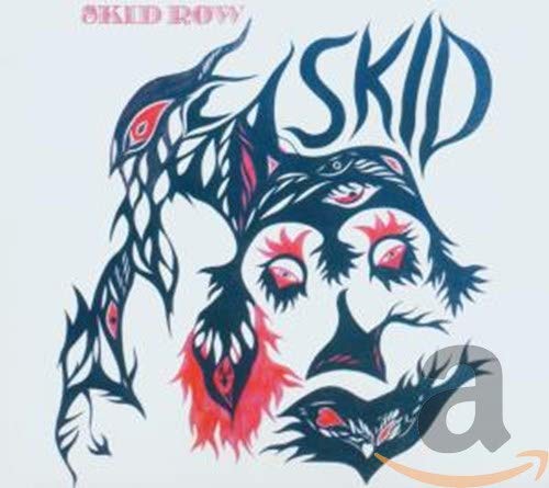 Skid Row album cover featuring a stylized black and red bird design.
