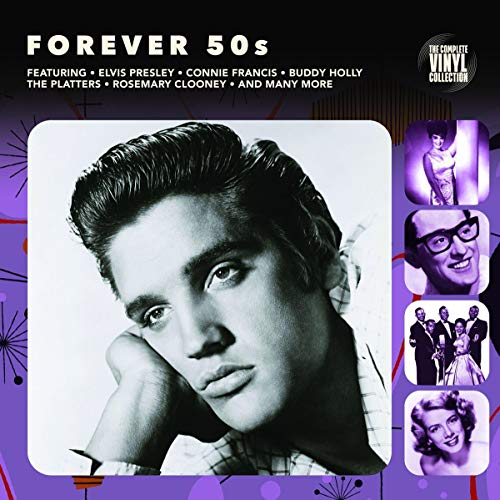 Forever 50s" vinyl album cover featuring Elvis Presley and other artists.