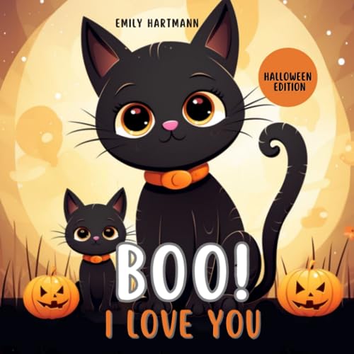 Boo I Love You : Halloween Kids Story, Animal Book For Babies, Toddlers and Preschool : 3