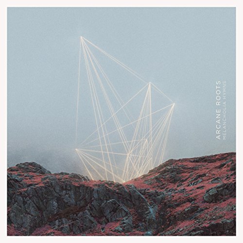 CD cover: abstract geometric lines over a rocky landscape.