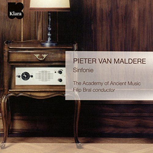 CD cover: vintage radio on a wooden table, text details composer & musicians.