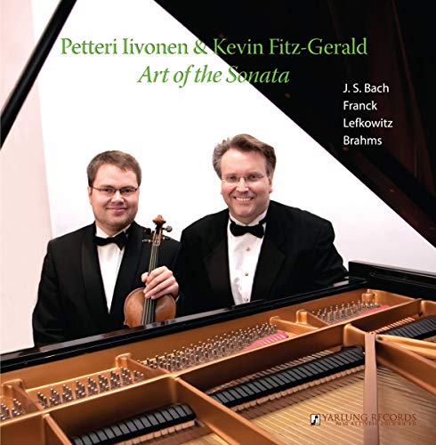 CD cover featuring two musicians with a violin and piano.