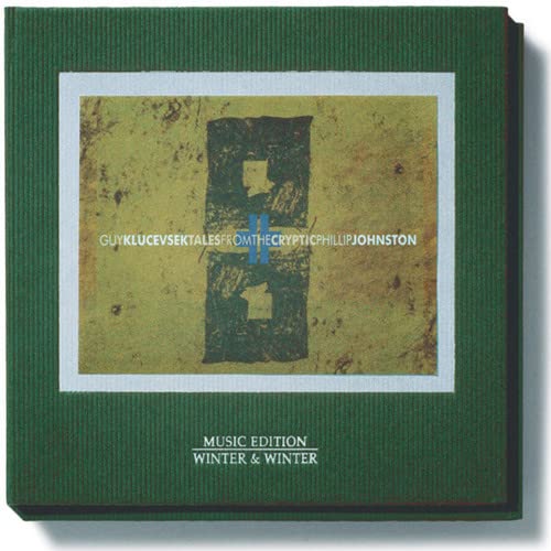 Green CD case with abstract yellow and black central design and text.