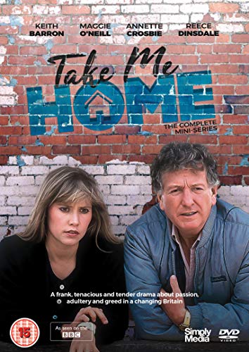 DVD cover for "Take Me Home" featuring two actors against a brick wall.