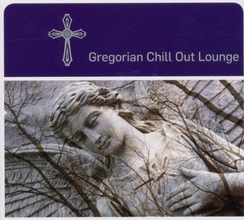 CD cover with a statue of a reclining angel and a cross.