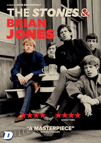 DVD cover featuring The Rolling Stones and Brian Jones in a vintage photo.