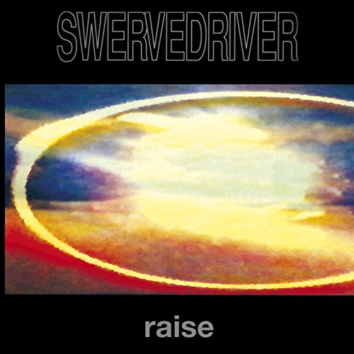 Album cover featuring a bright, glowing ring against a sunset sky with band text.