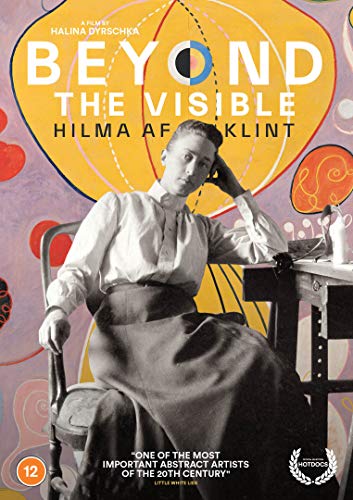 DVD cover for “Beyond The Visible”, featuring artist Hilma af Klint.