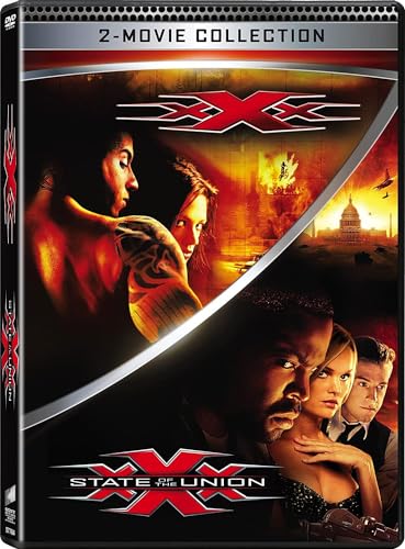 DVD cover for "XXX: State of the Union" featuring action scenes and portraits.