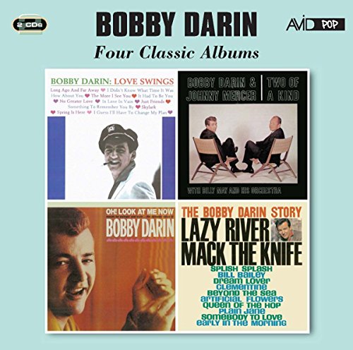 CD cover featuring Bobby Darin with album artwork collage.