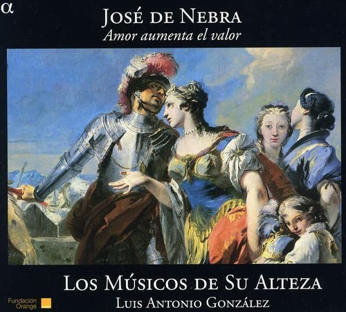 CD cover: painting of armored man with three women, ornate text.