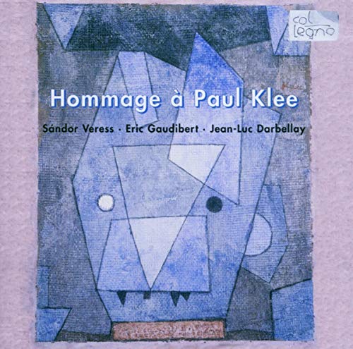 CD cover for "Hommage à Paul Klee" featuring abstract blue artwork.