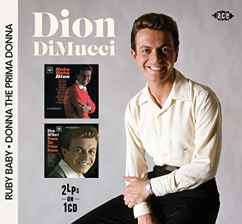 CD cover featuring Dion Dimucci’s portrait and smaller inset images.