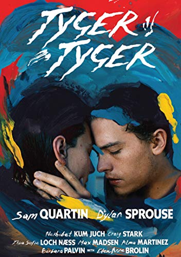 DVD cover for "Tyger Tyger" featuring two young men in an embrace.
