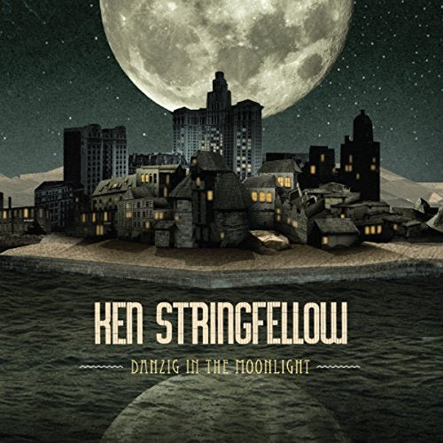 CD cover: Gothic cityscape under a large, bright full moon.