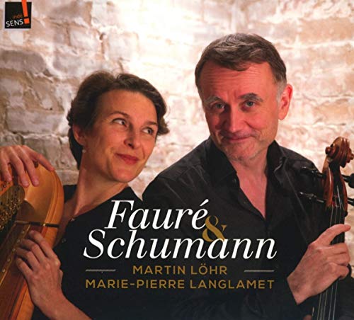 CD cover featuring musicians Martin Lohr and Marie-Pierre Langlamet with instruments.