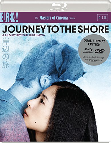 Blu-ray cover for "Journey To The Shore" featuring two faces in blue.