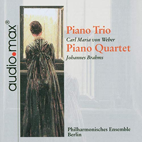 CD cover: woman at window, text “Piano Trio/Piano Quartet” and ensemble name.