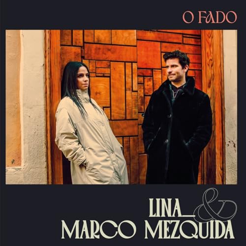 Lina & Marco Mezquida album cover featuring two people in front of a door.